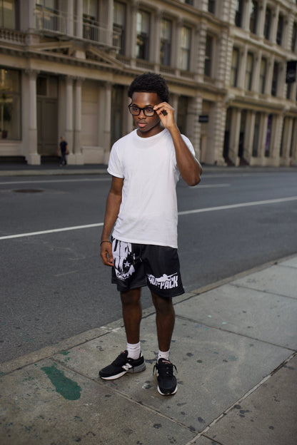 HUFFPACK Black Shorts