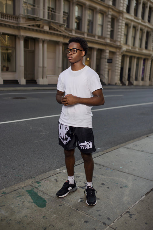 HUFFPACK Black Shorts