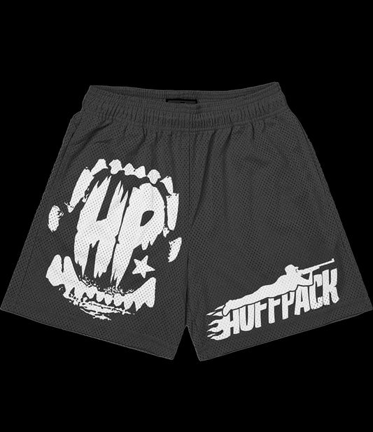 HUFFPACK Black Shorts